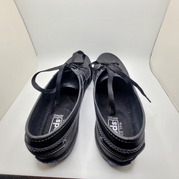 Keds Size 10 Ortholite Memory Foam "Craze T-Toe" black sneakers - Picture 4 of 10